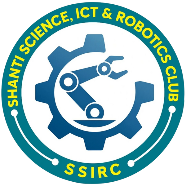 Shanti Science, ICT & Robotics Club (SSIRC) logo